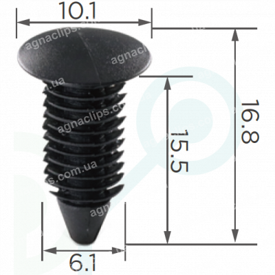 C 626 Кліпса GM Chrysler Dodge 4658673