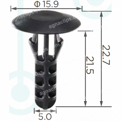 C 651 Кліпса Honda Acura 90108SW3003