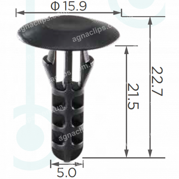 C 651 Кліпса Honda Acura 90108SW3003