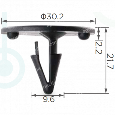 C 660 Кліпса Ford Mercury Lincoln 386553S