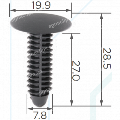 C 674 Кліпси GM Chevrolet GMC 15975244