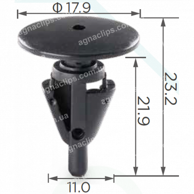 C 675 Кліпса Toyota Lexus 7586730110 7586750030
