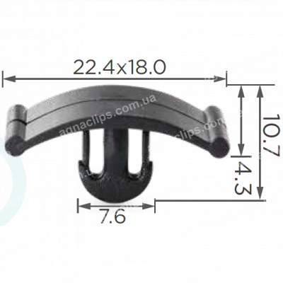 C 844 Кліпса Opel GM Buick 1162488 90355604