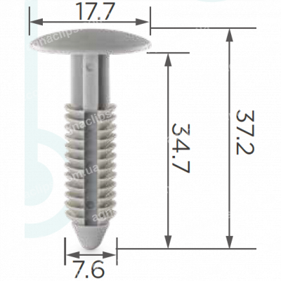 C 866 Кліпса Ford Saturn GMC Chevrolet Cadillac Buick W705955S300