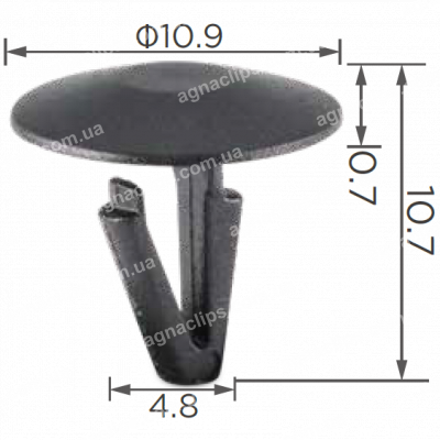 C 867 Кліпси GM Dodge 55055098