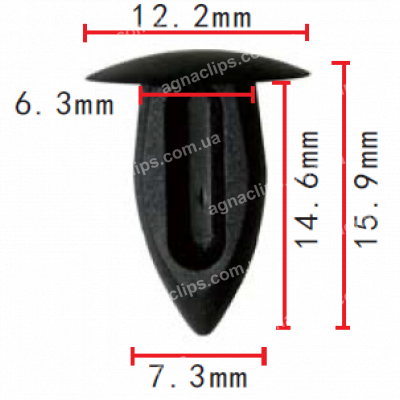 C 892 Кліпса Ford 375392S 375372S