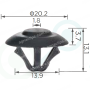 C 964 Кліпса Mercedes VW A0019880325