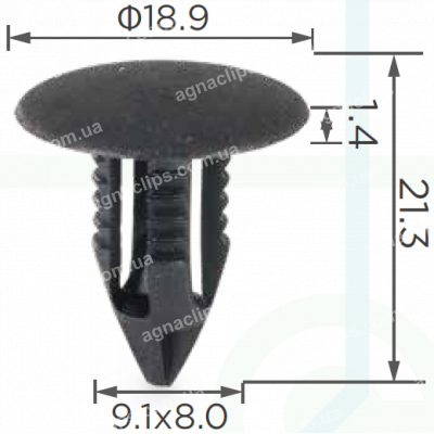 C 985 Кліпса Ford обшивки салону