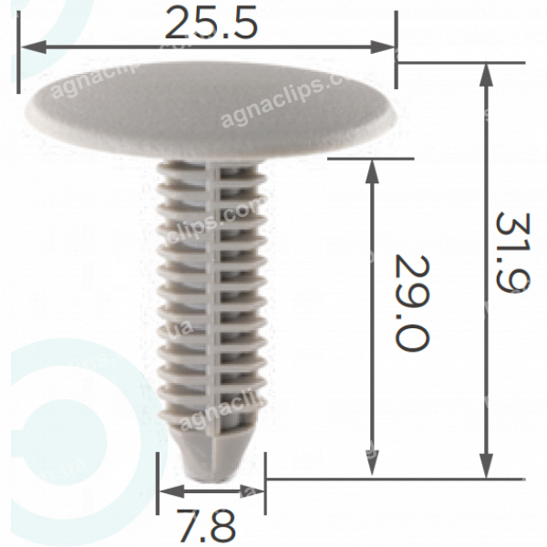 C 990 Кліпса GM Daewoo Chevrolet Toyota 15006827