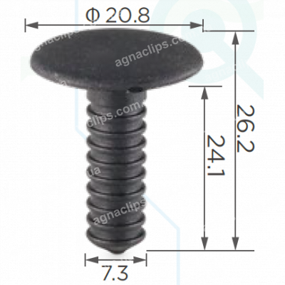 C 1111 Клипса Citroen Dacia Peugeot Renault