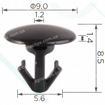 C 1145 Кліпса Mazda BP4K58762