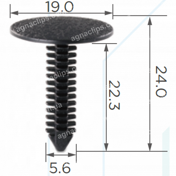 C 1151 Кліпса Toyota Lexus 9046706177