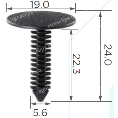 C 1151 Кліпса Toyota Lexus 9046706177