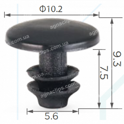 C 1214 Кліпса Honda Acura 91567S3M000