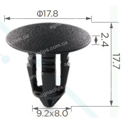 C 1254 Кліпса Ford BMW 51488181420