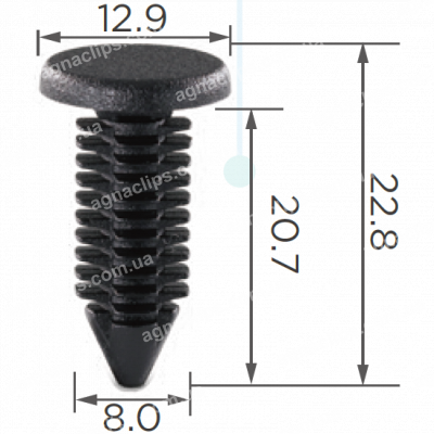 C 1264 Кліпса Citroen Peugeot