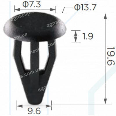 C 1300 Кліпса Audi Seat Skoda VW Honda Ford 91501SM4003 80186729901C 801867299041