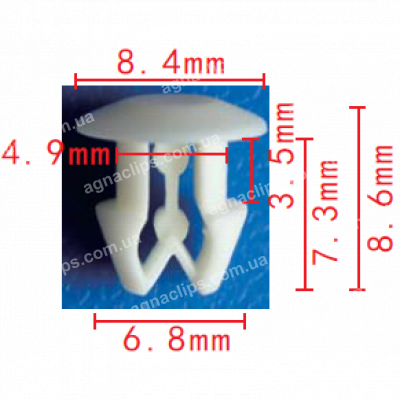C 1301 Кліпса Citroen Peugeot