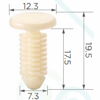 C 1302 Кліпса Renault Peugeot Citroen 7703077066