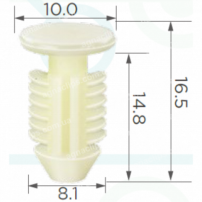 C 1303 Кліпса Citroen Peugeot