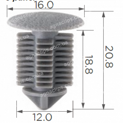 C 1309 Кліпса Renault 7703077107