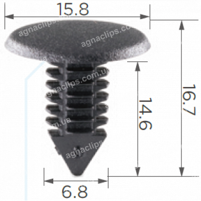 C 1349 Кліпса Toyota 468817