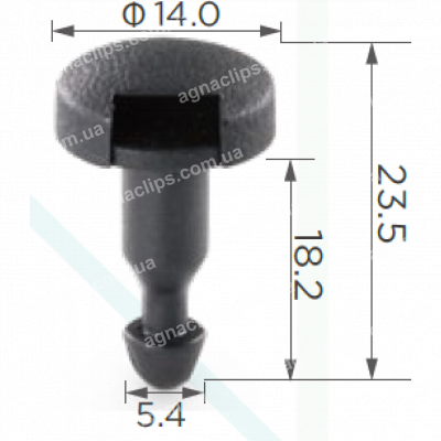C 1469 Кліпса Nissan 0155304463