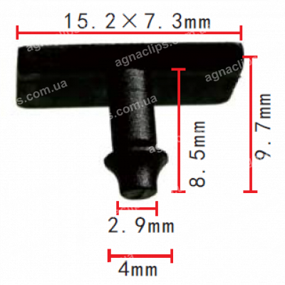 C 1473 Кліпса Honda 91590SV4003