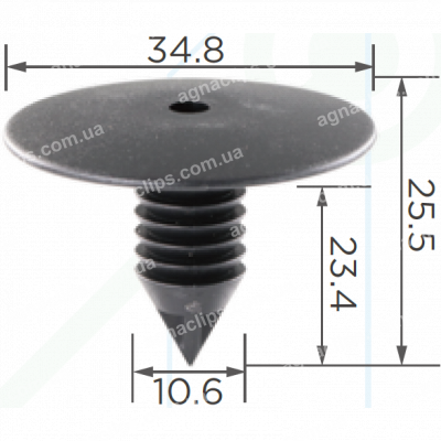 C 1520 Кліпса Renault Peugeot Citroen Dacia Nissan Opel 7703077225 7518N8