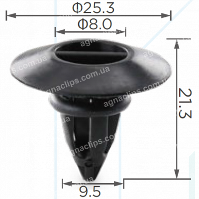 C 1531 Кліпса BMW 51777171003