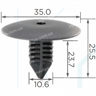 C 1556 Кліпса Renault Opel Nissan Citroen Infiniti Mercedes 7703077435 0146100QAD