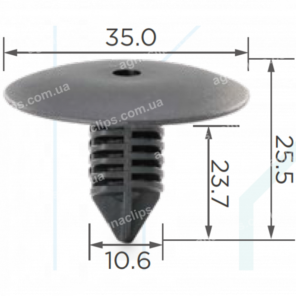 C 1556 Кліпса Renault Opel Nissan Citroen Infiniti Mercedes 7703077435 0146100QAD