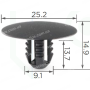 C 1584 Кліпса Ford VW Audi 6448410 6678518 N90710301