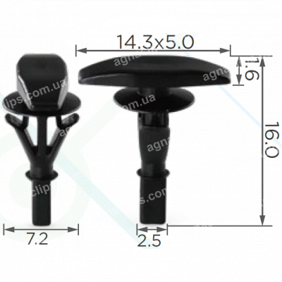 C 35 Кліпса Ford Lincoln N806289S