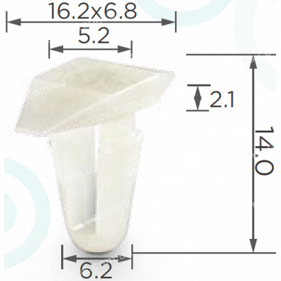 C 65 Кліпса Honda Acura 91513SE0003