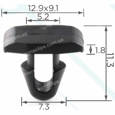 C 364 Кліпса Lexus Toyota 9046708030