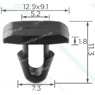 C 364 Кліпса Lexus Toyota 9046708030