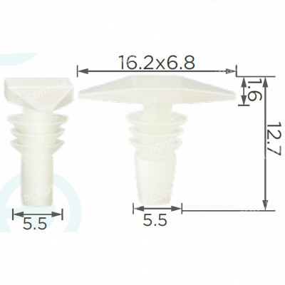C 485 Кліпса Honda Acura 90664671003 906646710030