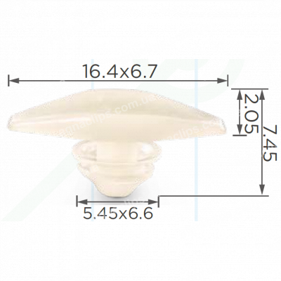 C 816 Кліпса Honda Acura 738626720030
