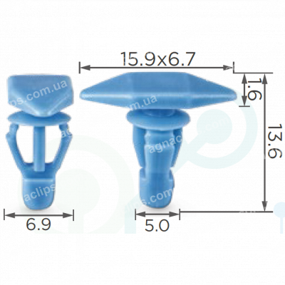C 872 Кліпса Infiniti Nissan 0155309311