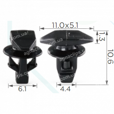 C 1472 Кліпса Honda Acura 91530S0A003