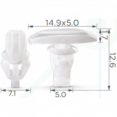 C 1501 Кліпса Toyota Lexus 6786752010 6786752040 6786752030 6786752020