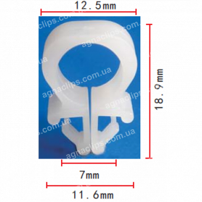 C 51 - Тримач Трубки, електропроводка Mazda Mazda 9927-70-901 (9927-70901 992770901)