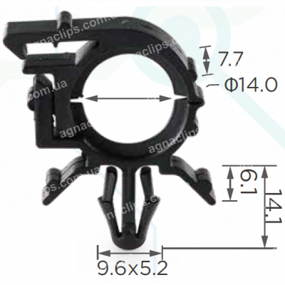 C 52 - Тримач Трубки, електропроводка GM GM 8911472