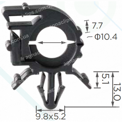 C 59 - Тримач Трубки, електропроводка GM GM 8911497