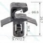 C 1009 Кліпса проводки Toyota А000747315