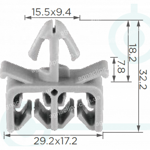 C 1012 Кліпса проводки Toyota Lexus 9094901C06