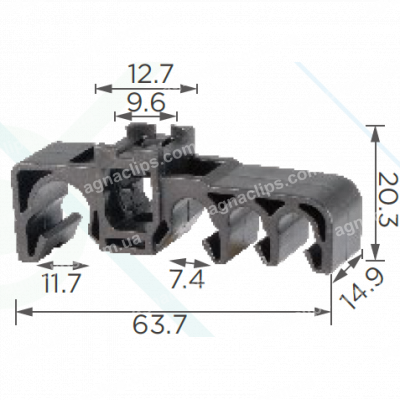 C 1013 Кліпса проводки Toyota Lexus 9094901D14