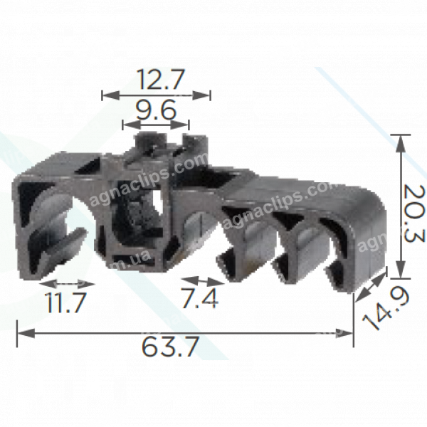 C 1013 Кліпса проводки Toyota Lexus 9094901D14