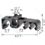 C 1013 Кліпса проводки Toyota Lexus 9094901D14